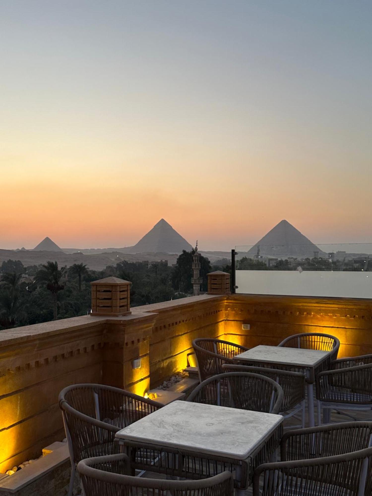 Taj Pyramids View Inn Kafret el-Gabal Εξωτερικό φωτογραφία