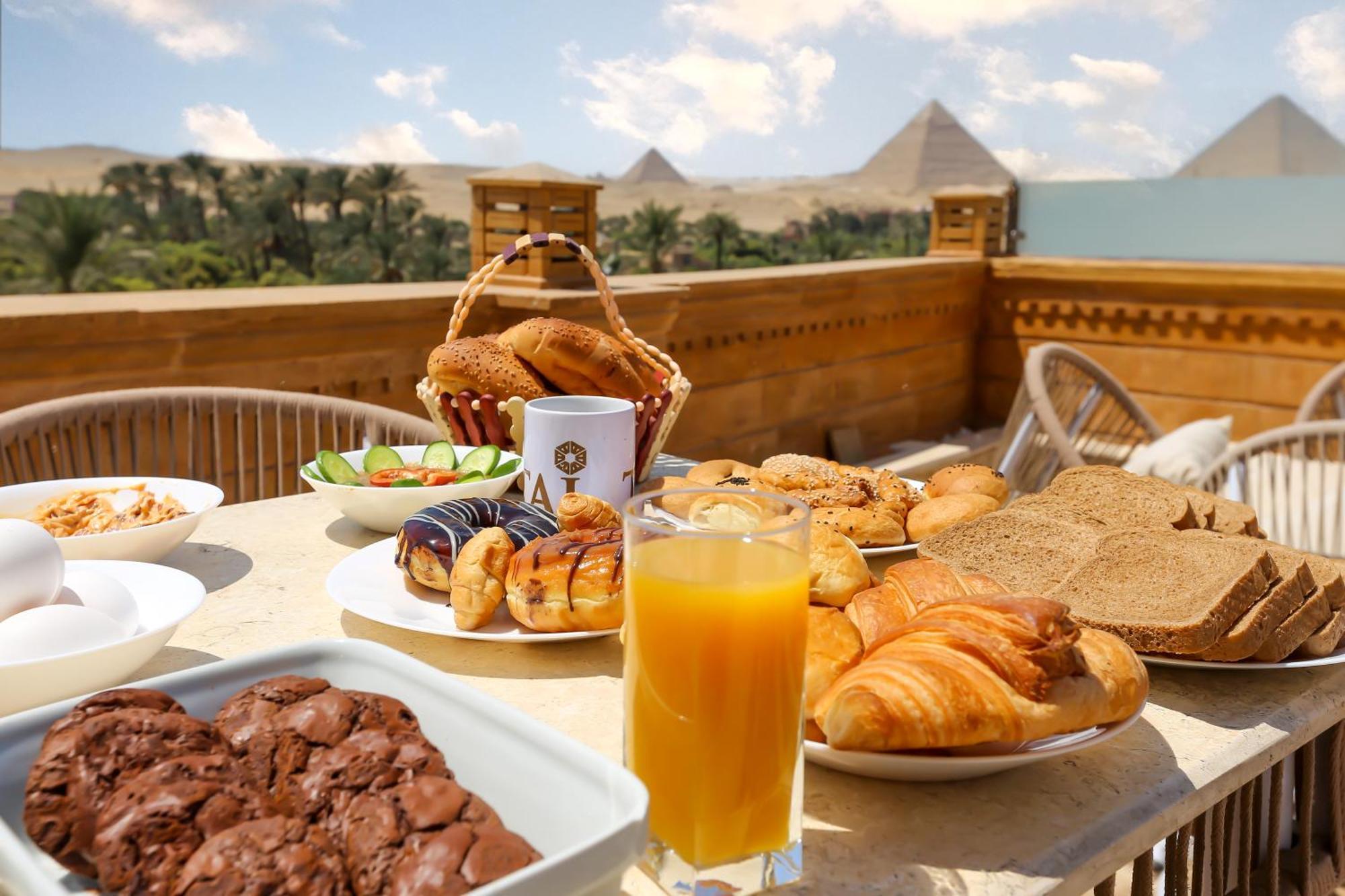 Taj Pyramids View Inn Kafret el-Gabal Εξωτερικό φωτογραφία