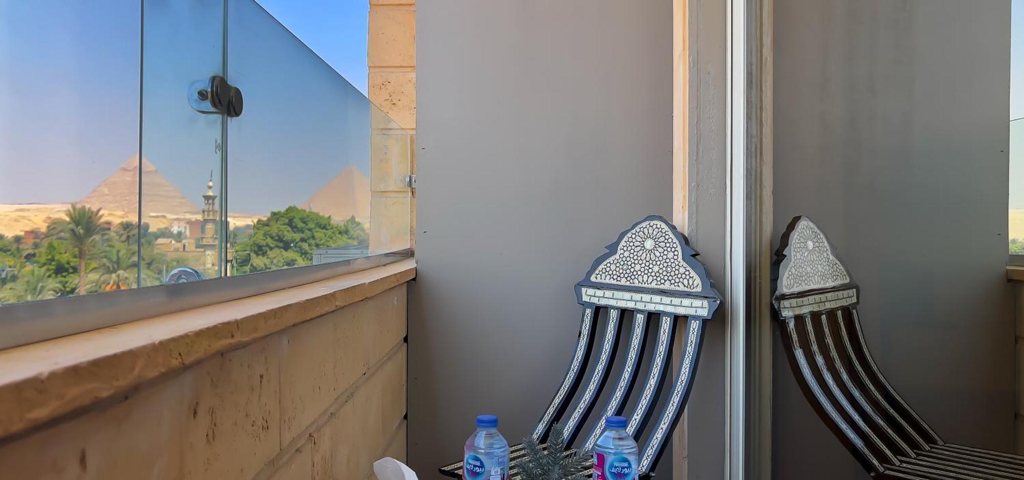 Taj Pyramids View Inn Kafret el-Gabal Εξωτερικό φωτογραφία