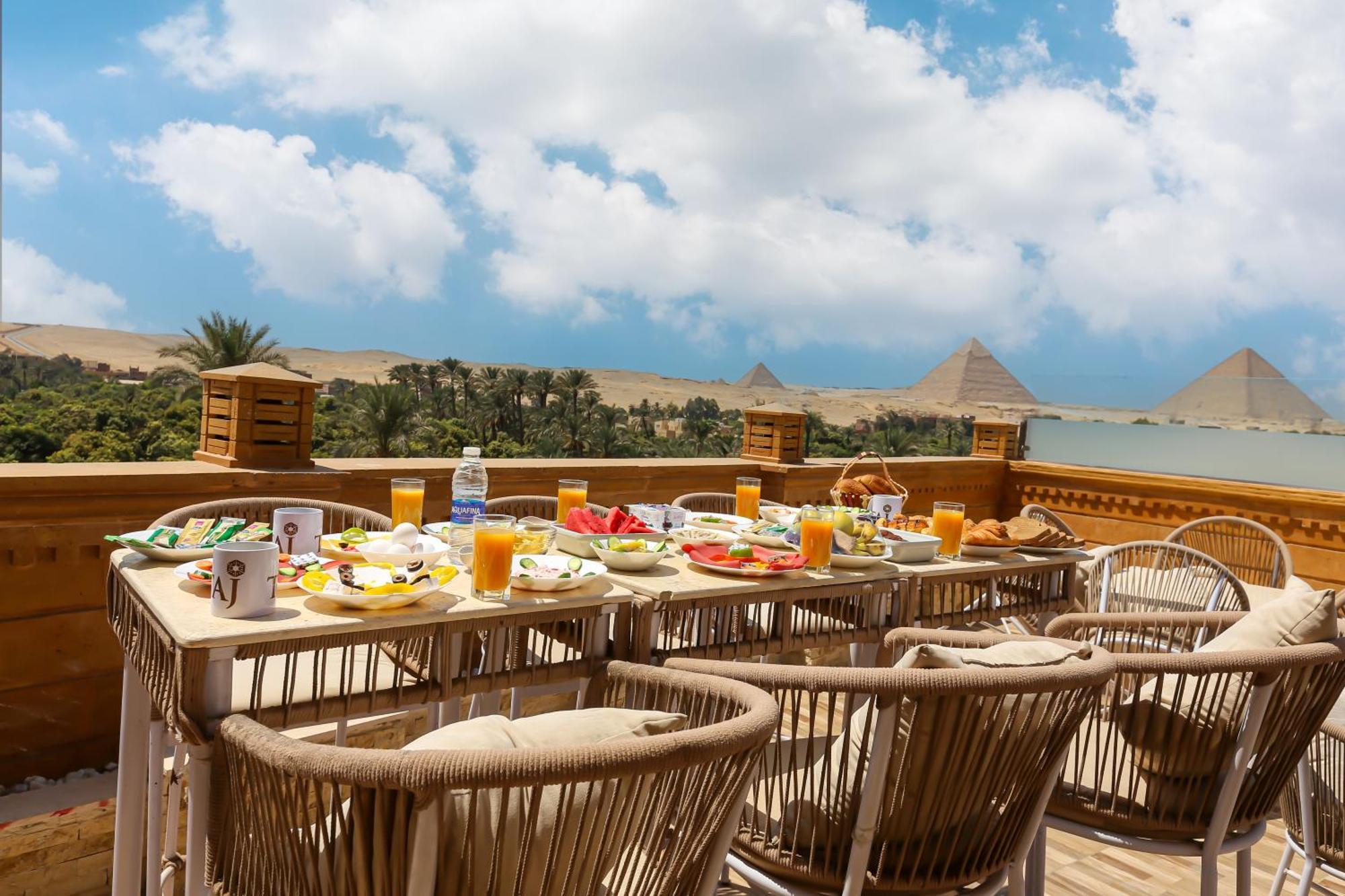 Taj Pyramids View Inn Kafret el-Gabal Εξωτερικό φωτογραφία