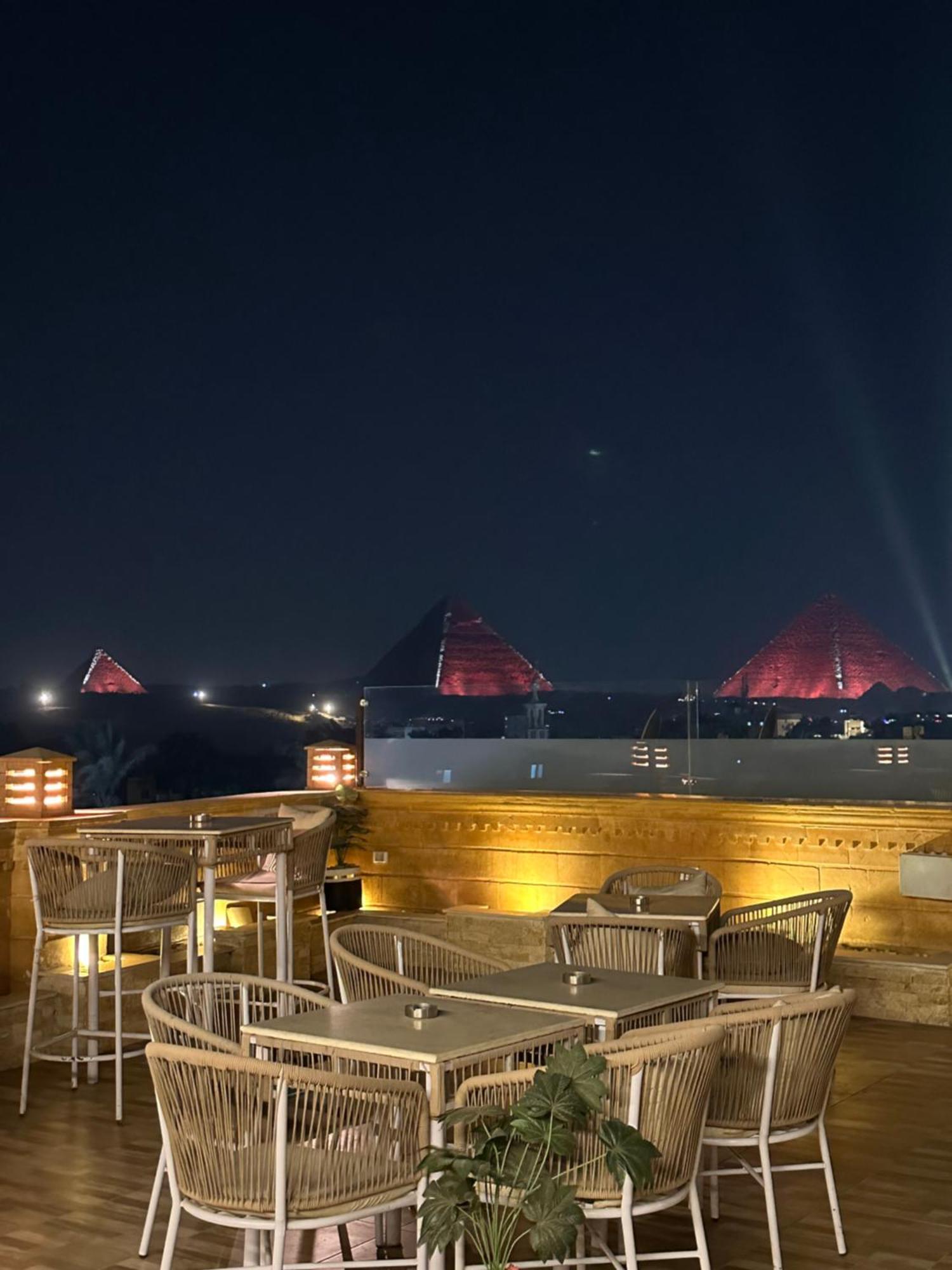 Taj Pyramids View Inn Kafret el-Gabal Εξωτερικό φωτογραφία