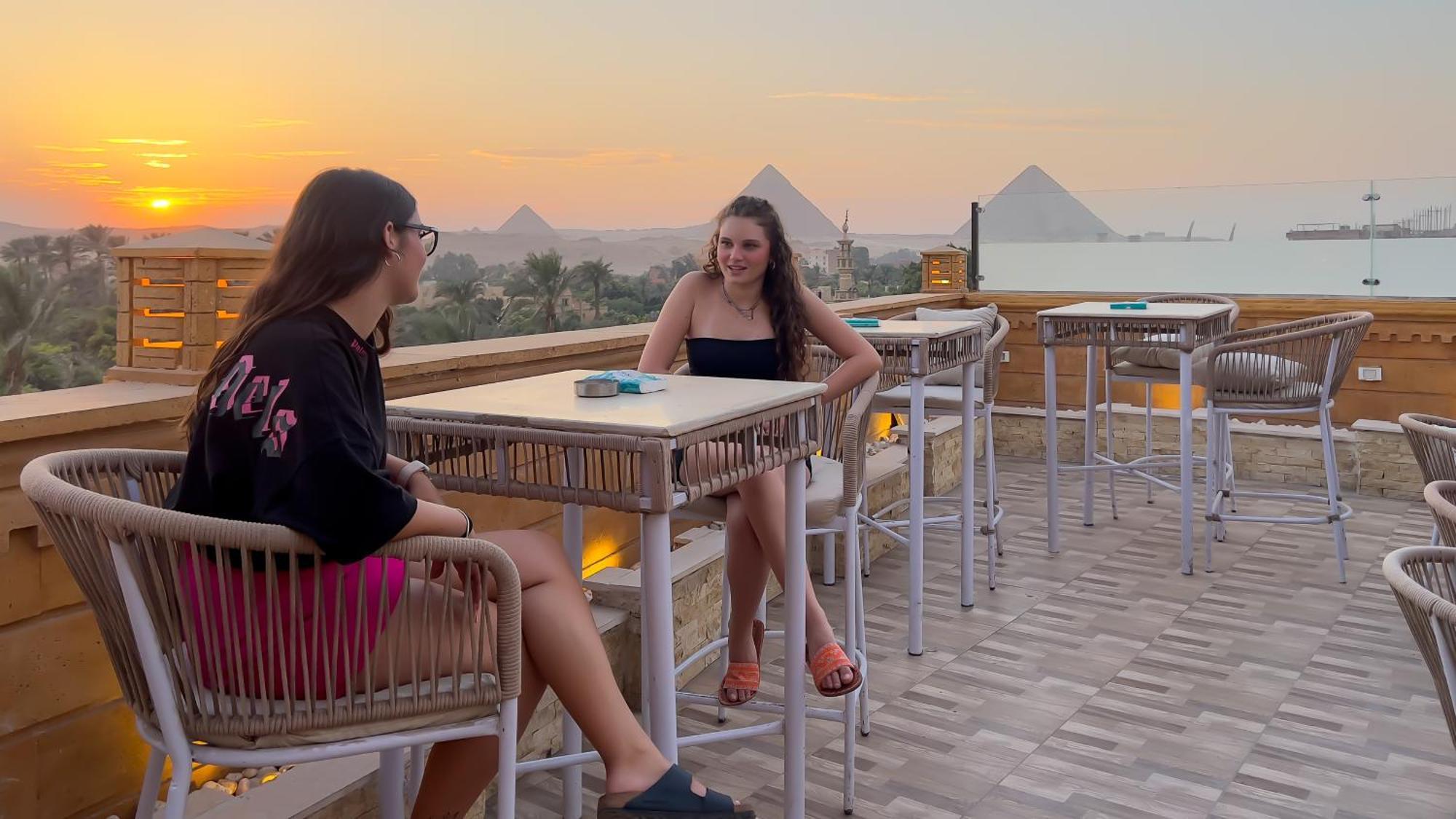 Taj Pyramids View Inn Kafret el-Gabal Εξωτερικό φωτογραφία