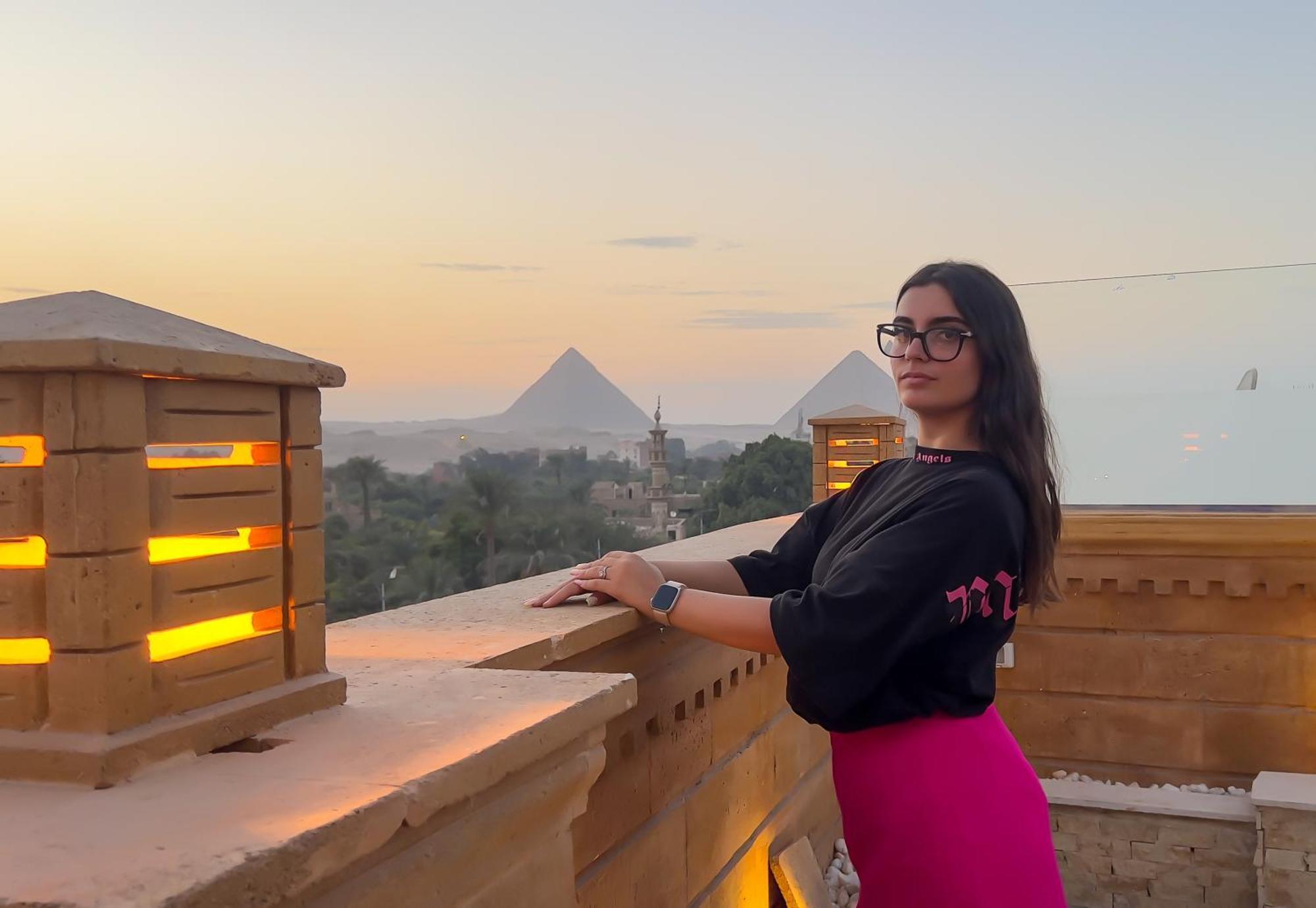Taj Pyramids View Inn Kafret el-Gabal Εξωτερικό φωτογραφία