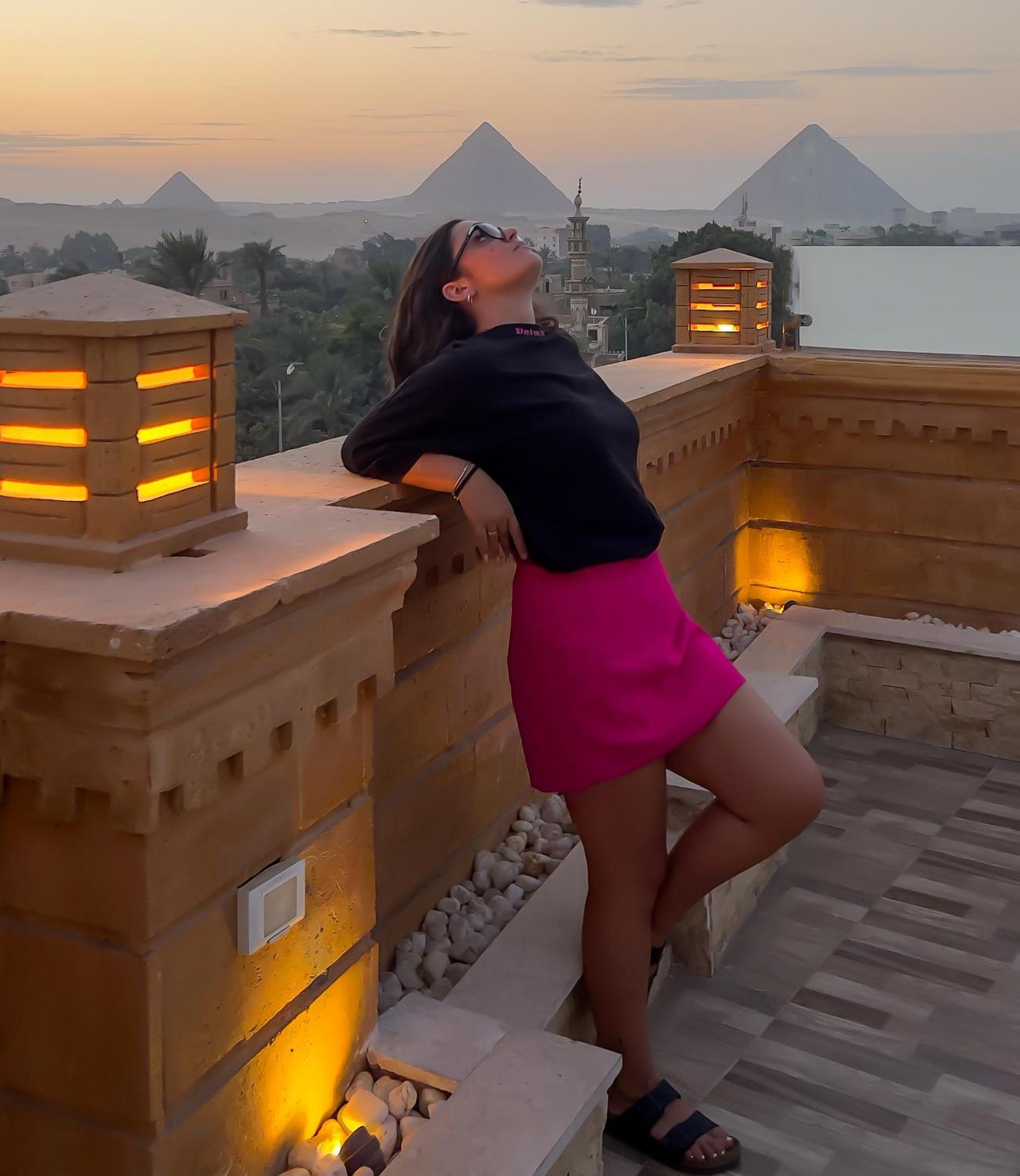 Taj Pyramids View Inn Kafret el-Gabal Εξωτερικό φωτογραφία