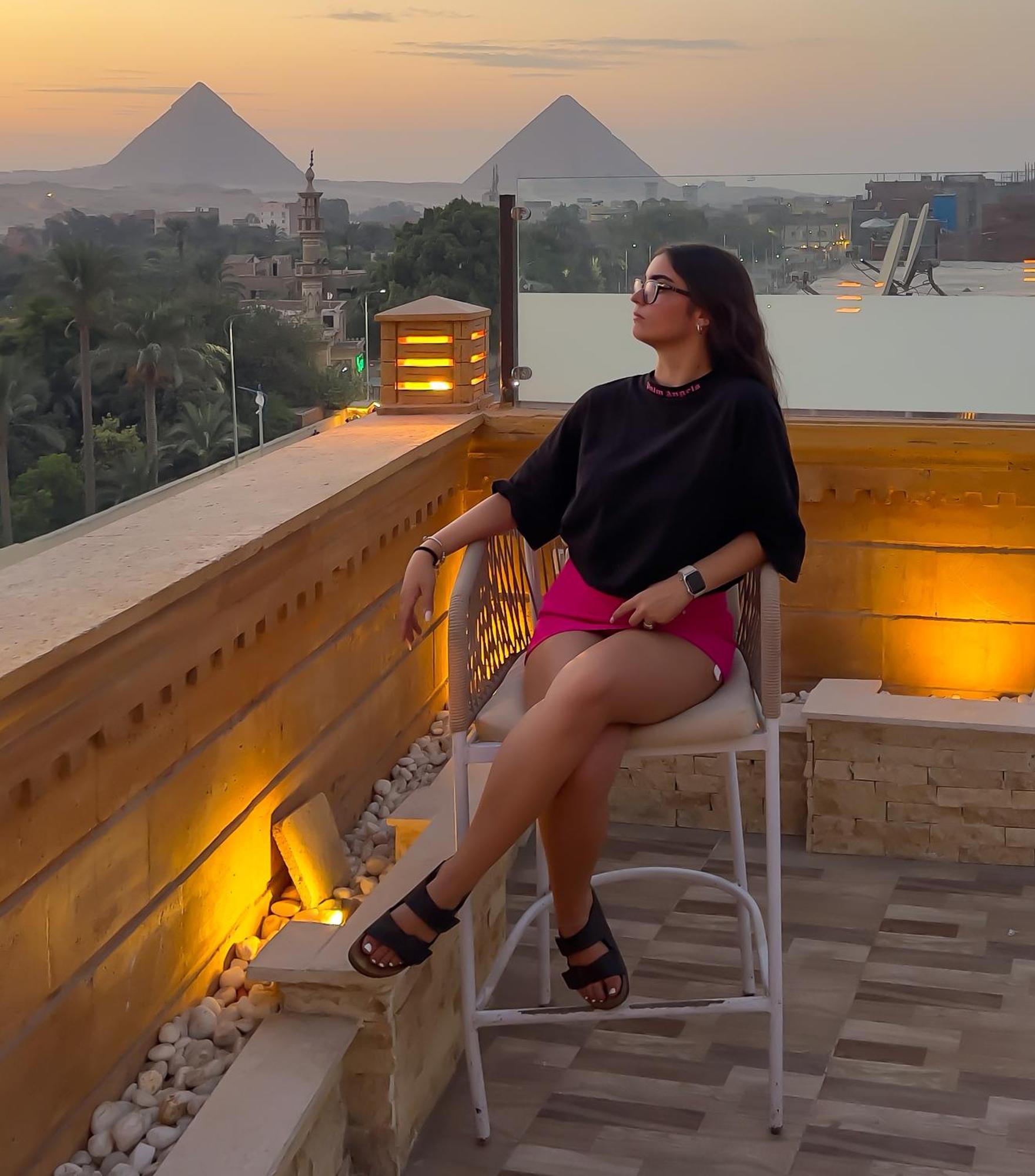 Taj Pyramids View Inn Kafret el-Gabal Εξωτερικό φωτογραφία