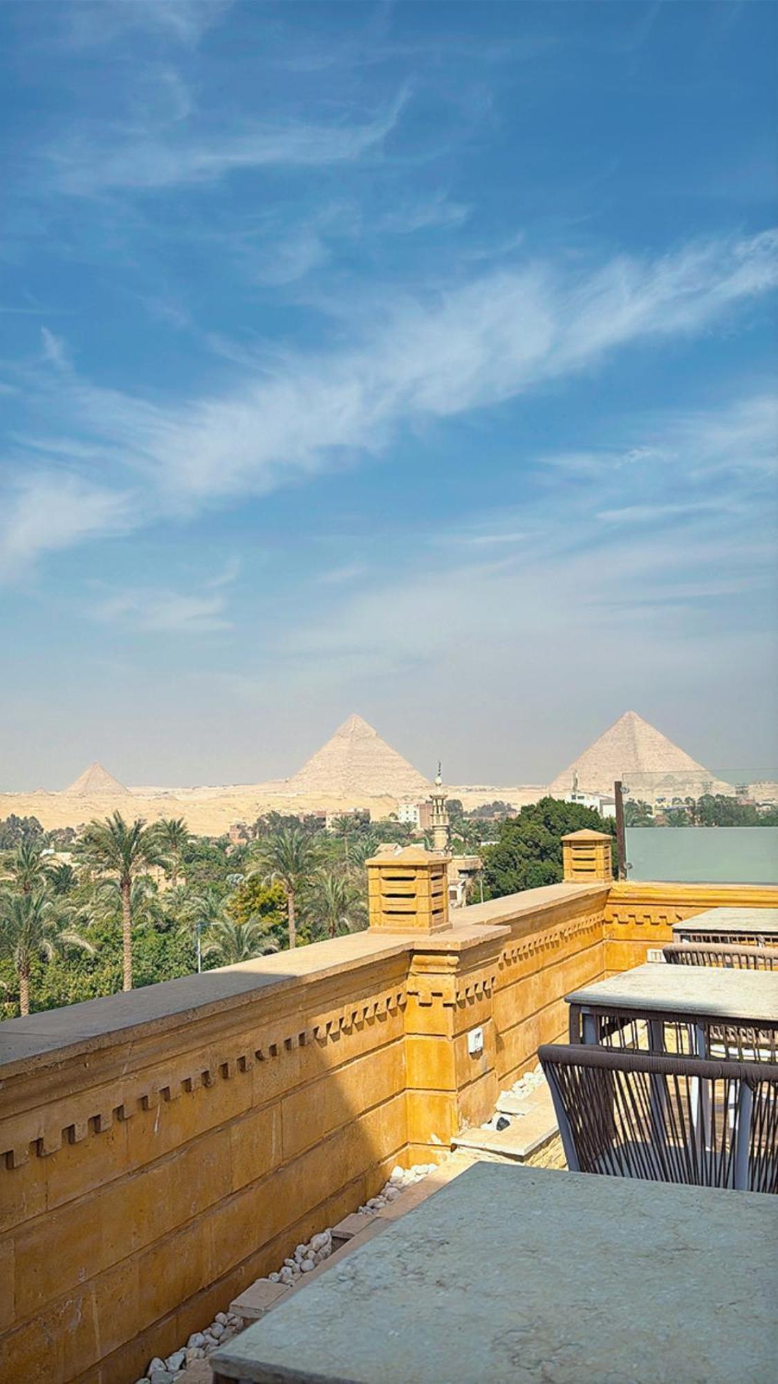 Taj Pyramids View Inn Kafret el-Gabal Εξωτερικό φωτογραφία