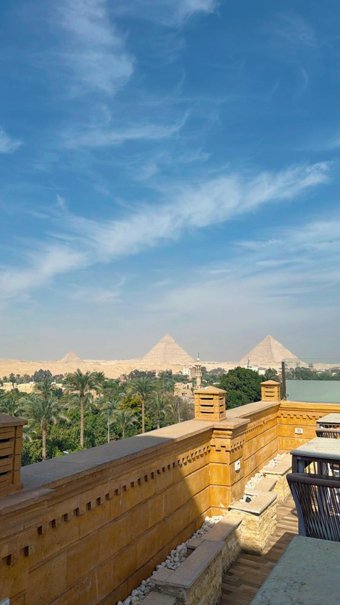 Taj Pyramids View Inn Kafret el-Gabal Εξωτερικό φωτογραφία