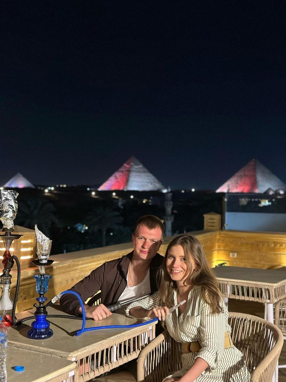 Taj Pyramids View Inn Kafret el-Gabal Εξωτερικό φωτογραφία